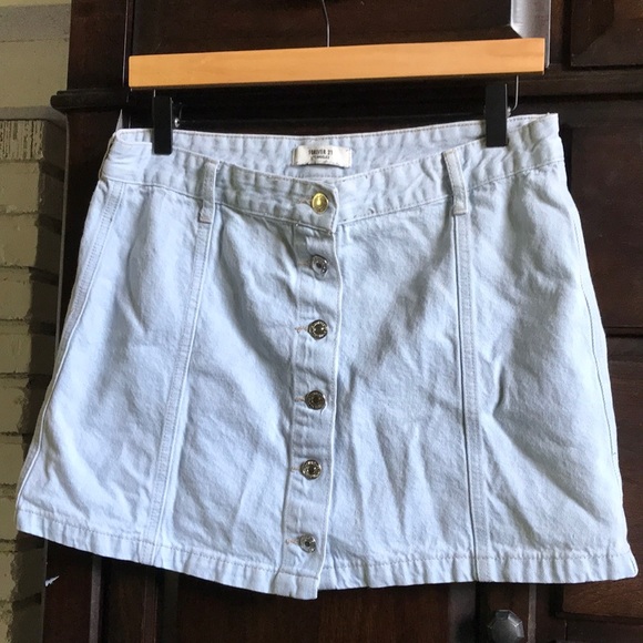Forever 21, Jean Skirt - Picture 1 of 4